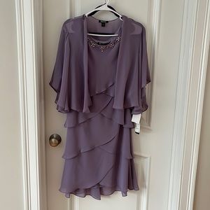 Beautiful 2 piece light purple dress